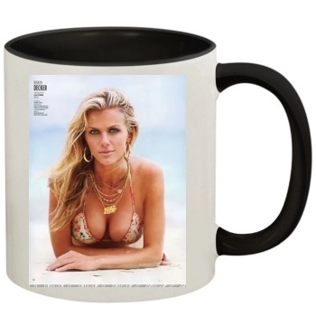 Brooklyn Decker 11oz Colored Inner & Handle Mug