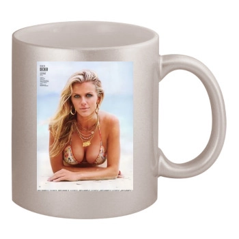 Brooklyn Decker 11oz Metallic Silver Mug