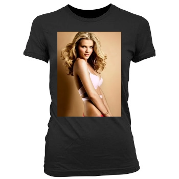 Brooklyn Decker Women's Junior Cut Crewneck T-Shirt