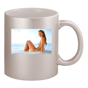 Brooklyn Decker 11oz Metallic Silver Mug