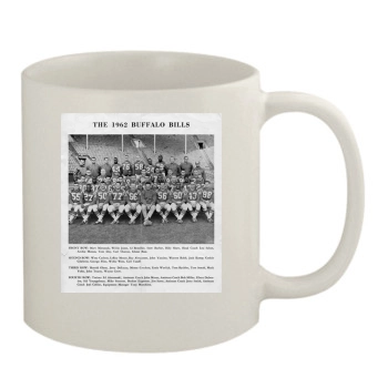 Buffalo Bills 11oz White Mug