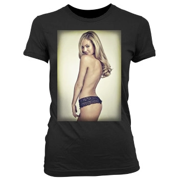 Candice Swanepoel Women's Junior Cut Crewneck T-Shirt