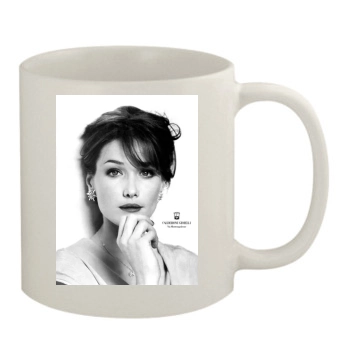 Carla Bruni 11oz White Mug