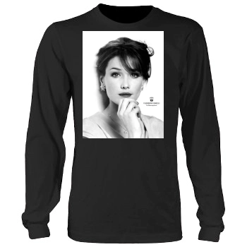 Carla Bruni Men's Heavy Long Sleeve TShirt