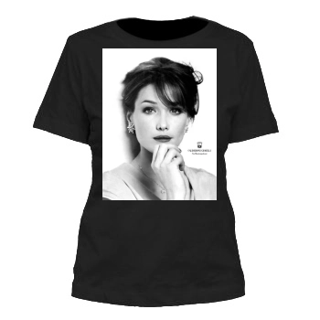 Carla Bruni Women's Cut T-Shirt