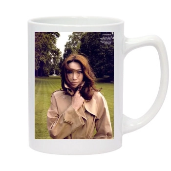 Carla Bruni 14oz White Statesman Mug