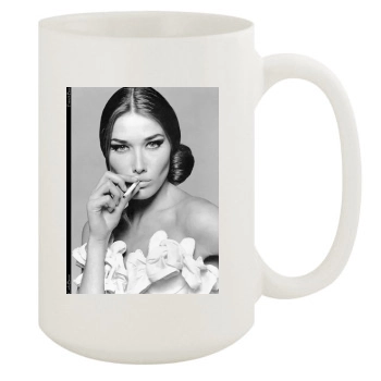 Carla Bruni 15oz White Mug