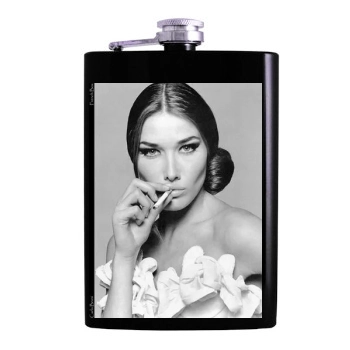 Carla Bruni Hip Flask