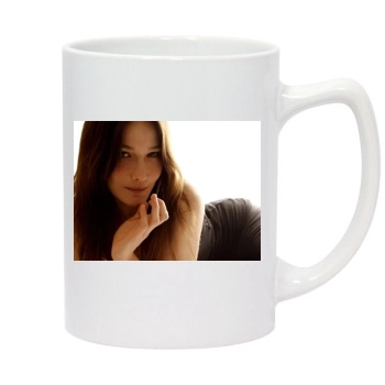 Carla Bruni 14oz White Statesman Mug