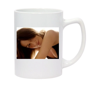 Carla Bruni 14oz White Statesman Mug