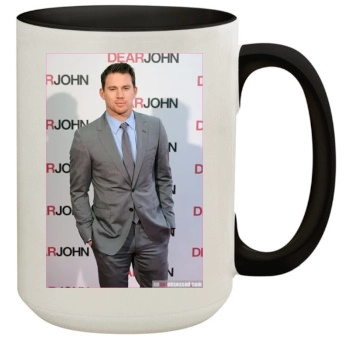 Channing Tatum 15oz Colored Inner & Handle Mug