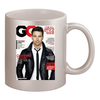 Channing Tatum 11oz Metallic Silver Mug