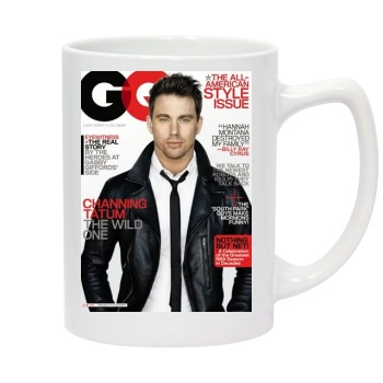 Channing Tatum 14oz White Statesman Mug