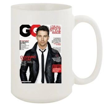 Channing Tatum 15oz White Mug