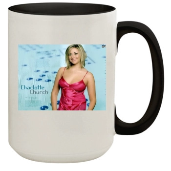 Charlotte Church 15oz Colored Inner & Handle Mug