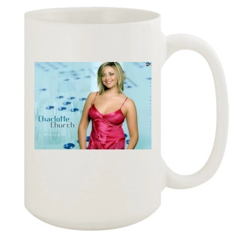 Charlotte Church 15oz White Mug