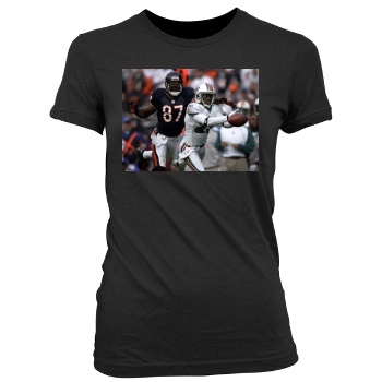 Chicago Bears Women's Junior Cut Crewneck T-Shirt