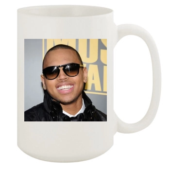 Chris Brown 15oz White Mug