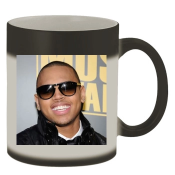 Chris Brown Color Changing Mug
