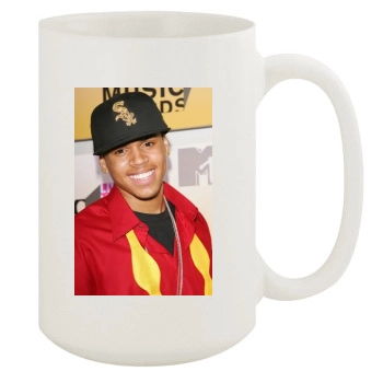 Chris Brown 15oz White Mug