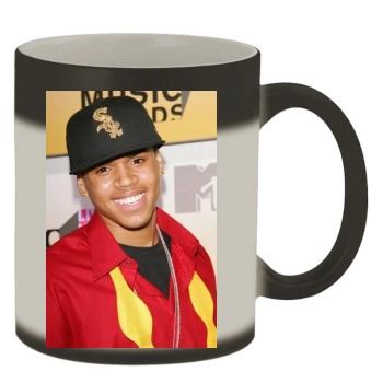 Chris Brown Color Changing Mug