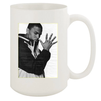 Chris Brown 15oz White Mug