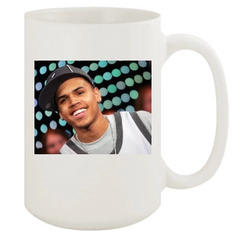 Chris Brown 15oz White Mug