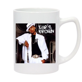 Chris Brown 14oz White Statesman Mug