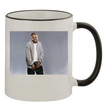 Chris Brown 11oz Colored Rim & Handle Mug