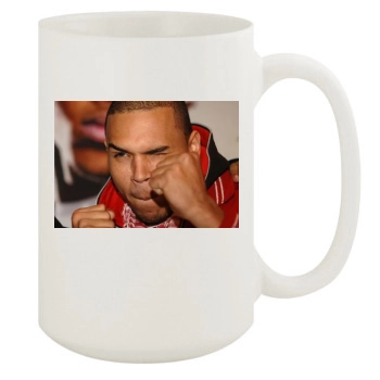 Chris Brown 15oz White Mug