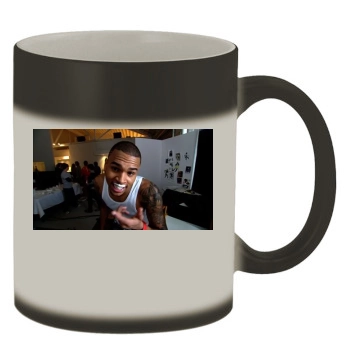 Chris Brown Color Changing Mug