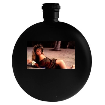 Christie Brinkley Round Flask