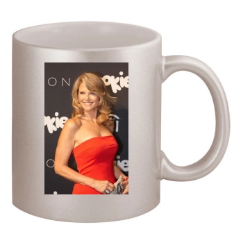 Christie Brinkley 11oz Metallic Silver Mug