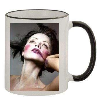 Christina Ricci 11oz Colored Rim & Handle Mug