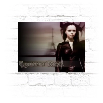 Christina Ricci Metal Wall Art