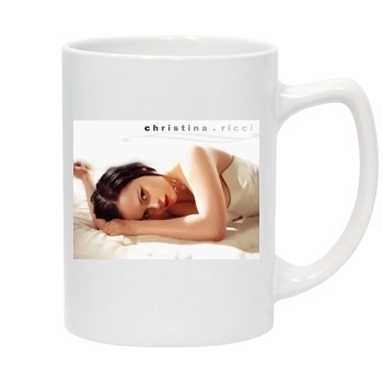 Christina Ricci 14oz White Statesman Mug