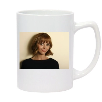 Christina Ricci 14oz White Statesman Mug