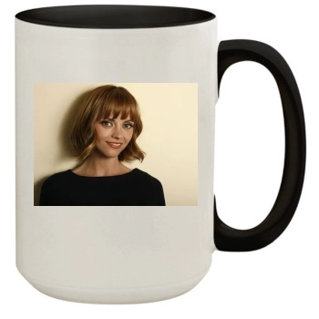 Christina Ricci 15oz Colored Inner & Handle Mug