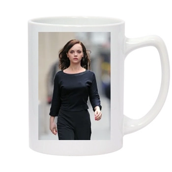 Christina Ricci 14oz White Statesman Mug