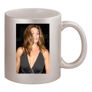 Cindy Crawford 11oz Metallic Silver Mug