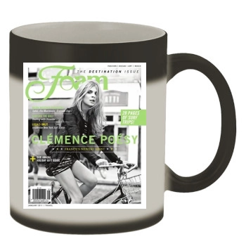 Clemence Poesy Color Changing Mug