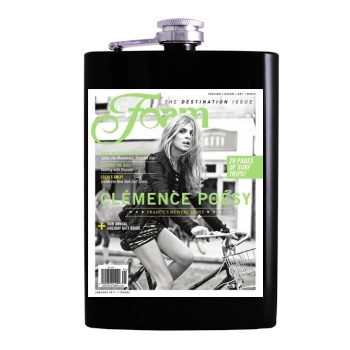 Clemence Poesy Hip Flask