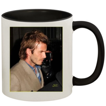 David Beckham 11oz Colored Inner & Handle Mug