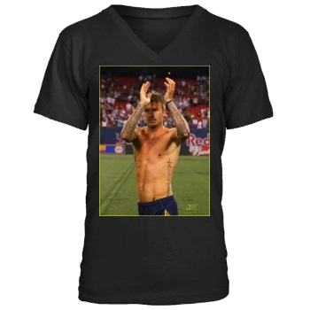 David Beckham Men's V-Neck T-Shirt