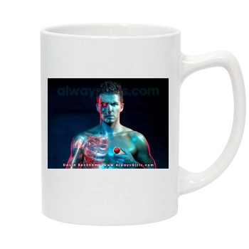 David Beckham 14oz White Statesman Mug