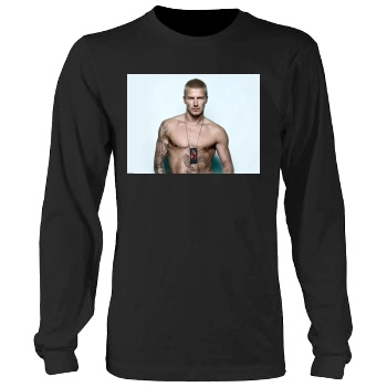 David Beckham Men's Heavy Long Sleeve TShirt