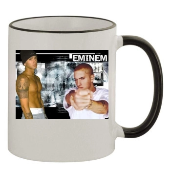 Eminem 11oz Colored Rim & Handle Mug