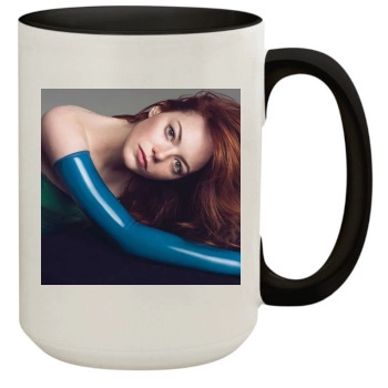 Emma Stone 15oz Colored Inner & Handle Mug