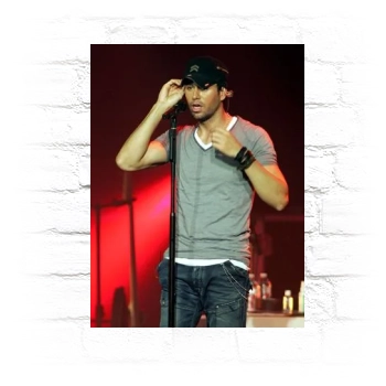 Enrique Iglesias Metal Wall Art