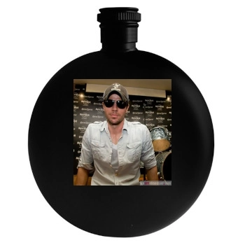 Enrique Iglesias Round Flask